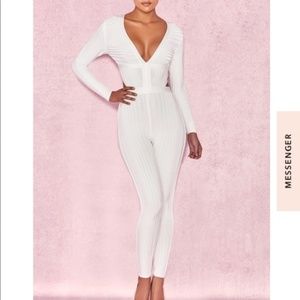 White Jump suite